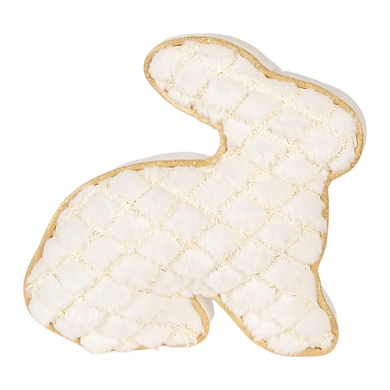 Fermaporta Coniglio 29x10x27 cm Bianco