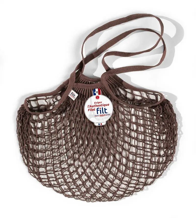Filt 1860 Cotton Net Bag | Sepia