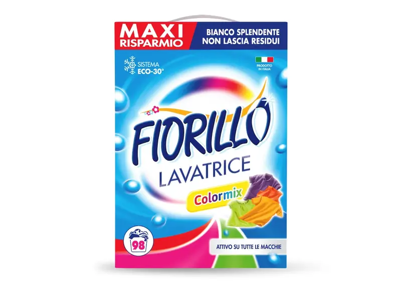 FIORILLO POLVERE LAVATRICE 98 MISURINI 6KG COLORMIX