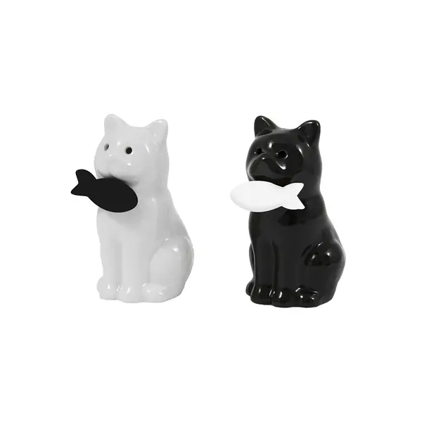 FISURA Set sale e pepe a forma di gatti