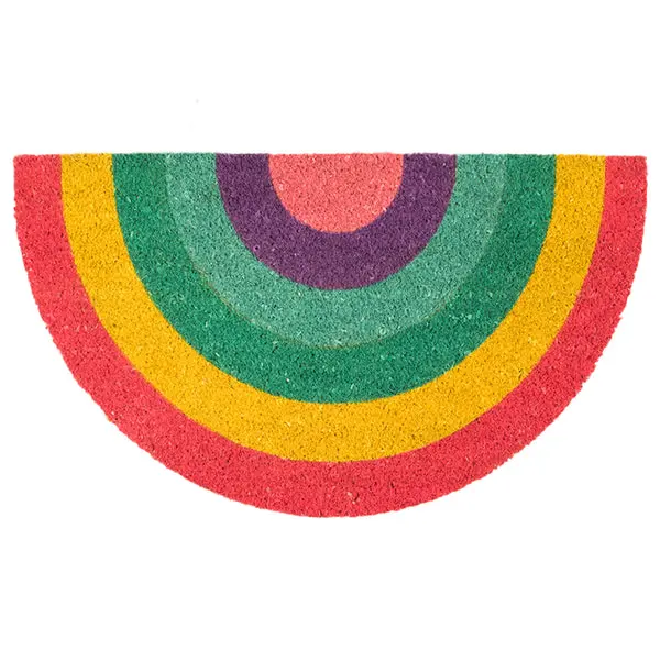FISURA Tappeto a forma di arcobaleno 40×70cm