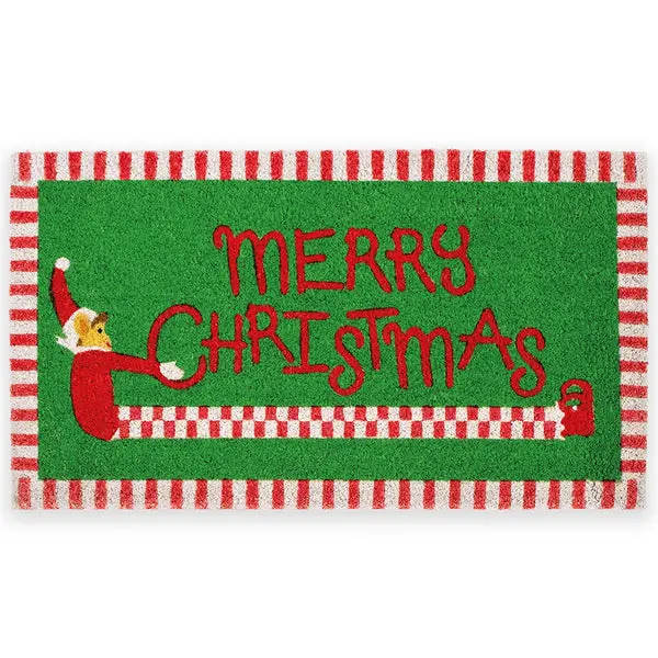 FISURA Tappeto con dicitura "Merry Christmas" 40×70cm