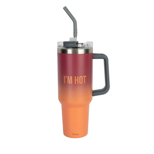 FISURA Thermos XXL con scritta "I'm hot"