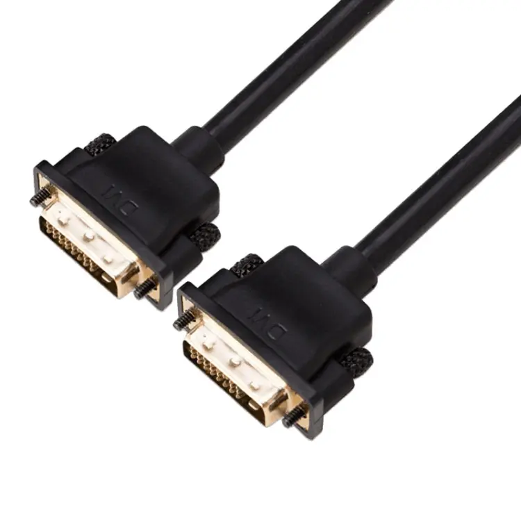 FNR DVI 24+1P Male to DVI 24+1P Male 1080P HD Connection Cable, Length
