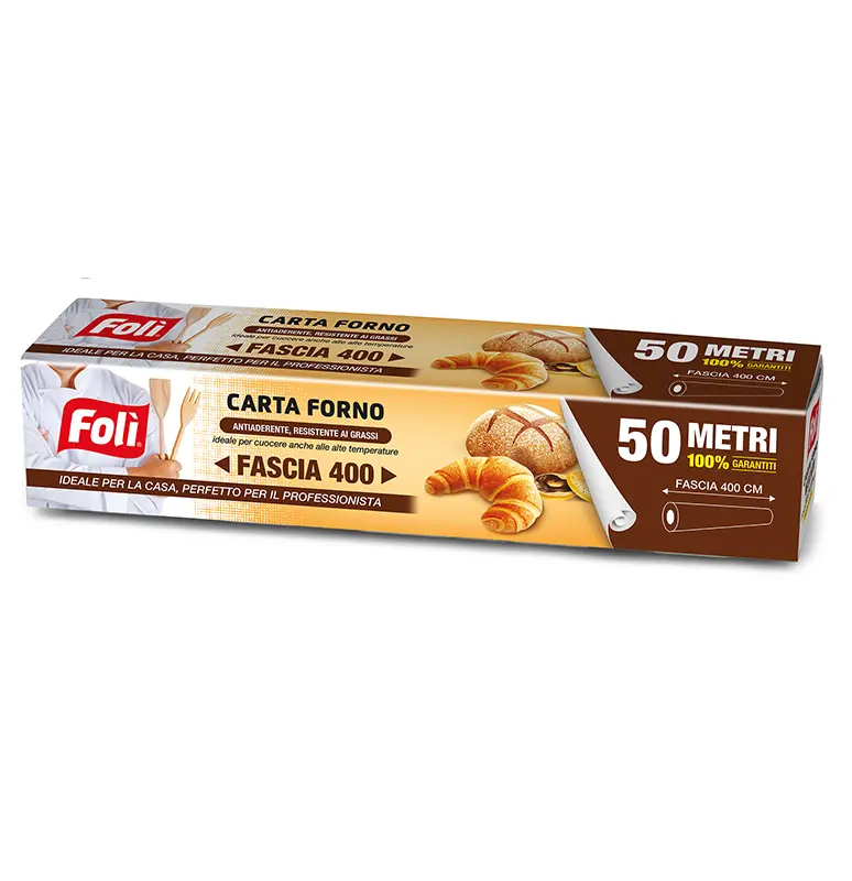 FOLI' CARTA FORNO LARGHEZZA 400MM 50M