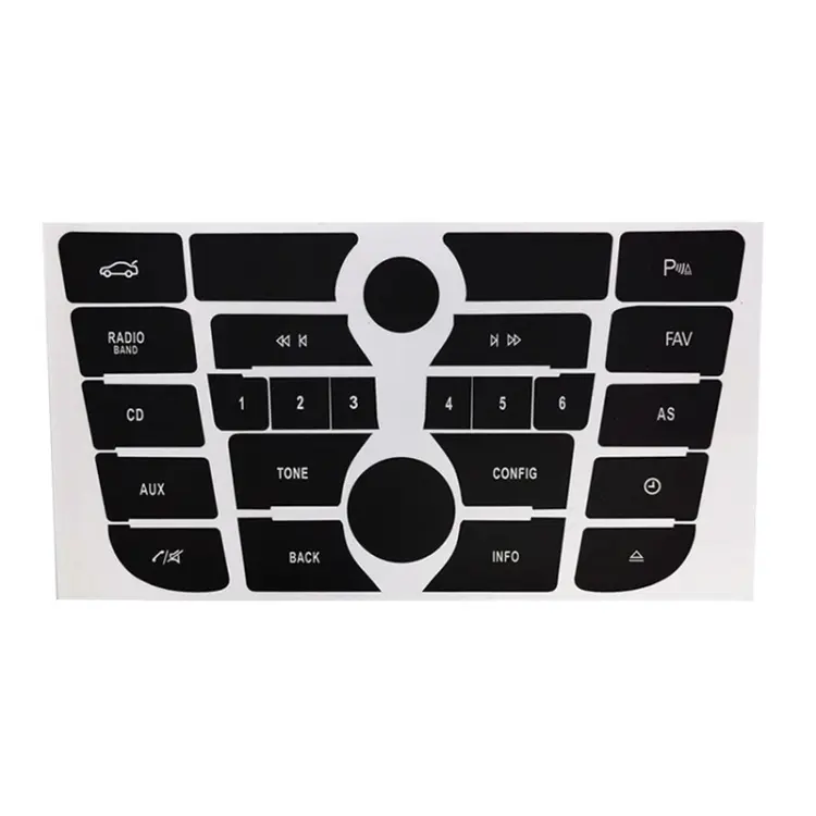 For Buick Excelle GT/XT Multimedia Button Repair Sticker