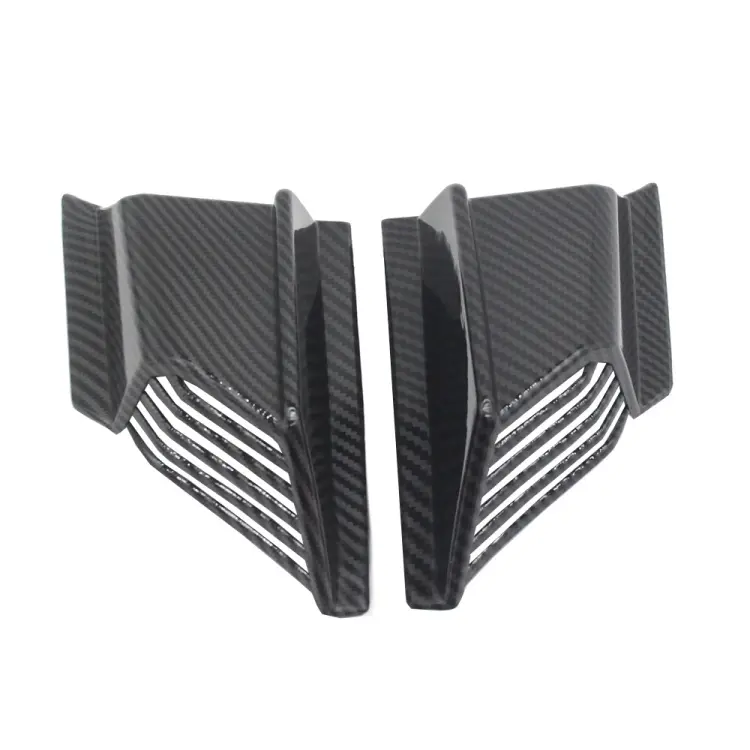 For Honda ADV160 2019-2023 Motorcycle Winglet Aerodynamic Wing Kit Spoiler(Carbon Fiber Texture)