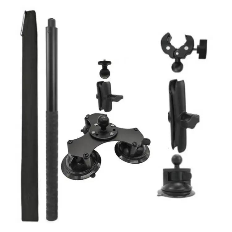 For Insta 360 ONE X / X2 / X3 / X4 Car Top Suction Cup Selfie Stick Bracket, Model