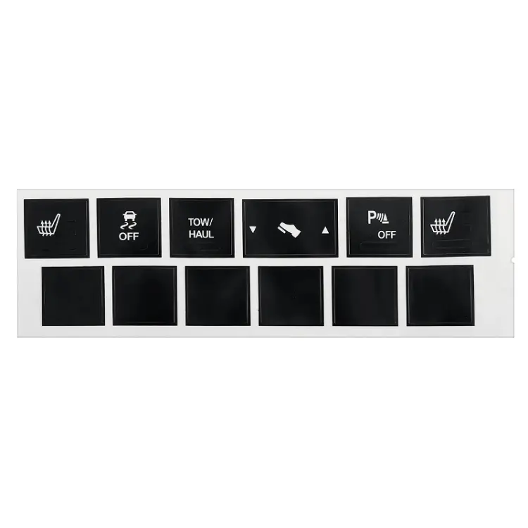 For Jeep Cherokee/Commander Car Seat Heating Switch Sticker