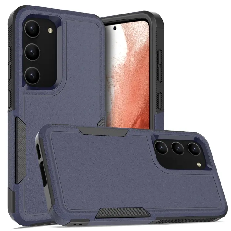 For Samsung Galaxy S23+ 5G 2 in 1 PC + TPU Phone Case(Dark Blue)