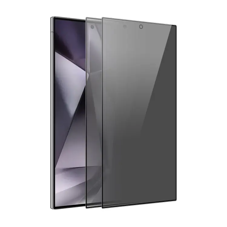 For Samsung Galaxy S24 Ultra 5G 2pcs ENKAY Hat-Prince 360 Degree Anti-peeping Privacy Full Screen Tempered Glass Film