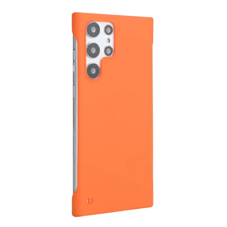 For Samsung Galaxy S24 Ultra 5G ENKAY Matte Frameless Hard PC Case(Orange)