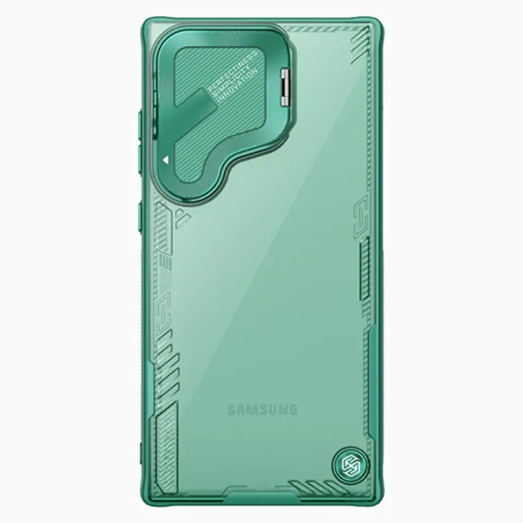 For Samsung Galaxy S24 Ultra 5G NILLKIN Ice Sky Prop Series Cover Version Phone Case(Green)