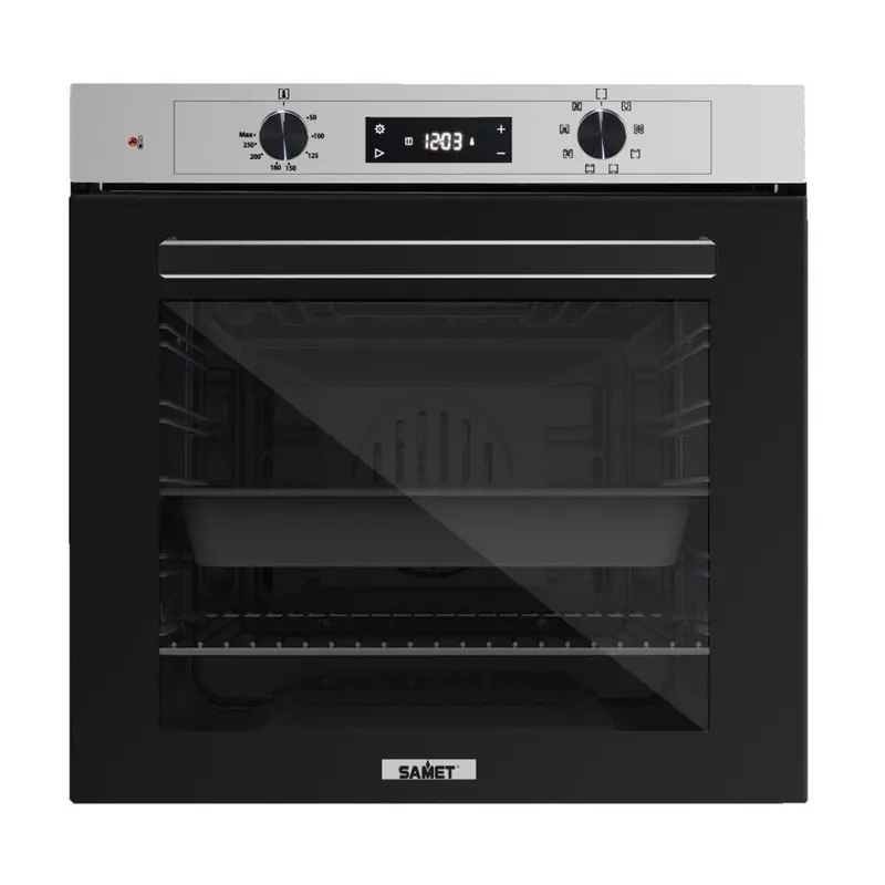 Forno Samet multifunzione ThorXL inox con manopole in platino