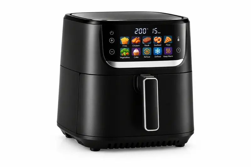 Friggitrice ad aria digitale – 8 L – 1750 W – timer e termostato regolabile
