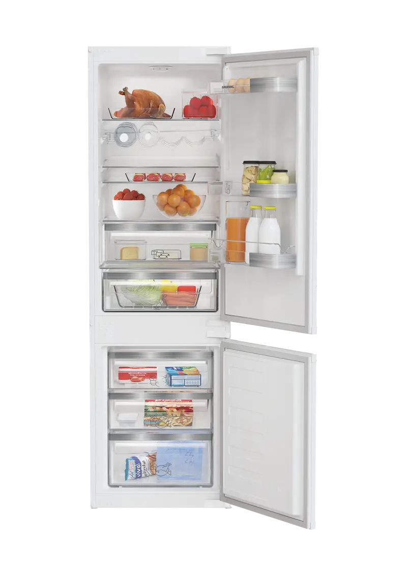 Frigorifero combinato incasso reversibile GKMI25730N 275 LT Grundig classe F