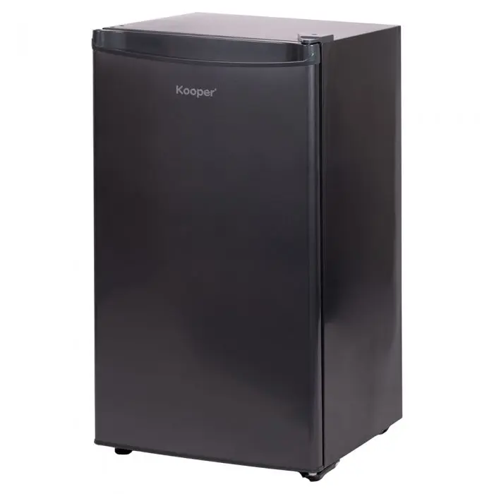 Frigorifero monoporta con freezer 100 L. 47x44x84 cm, antracite, Kooper
