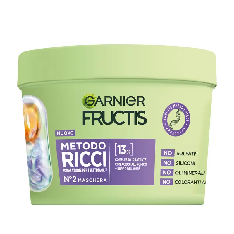 FRUCTIS MASCHERA 370ML METODO RICCI