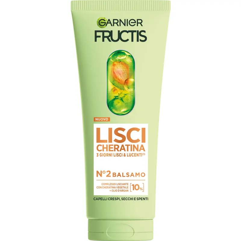 GARNIER FRUCTIS LISCI CHERATINA N2 BALSAMO 200ML 3 GIORNI LISCI & LUCENTI