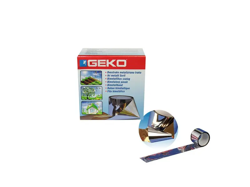 GEKO NASTRO BIMETALLICO DISSUASORE UCCELLI MM.70X100M