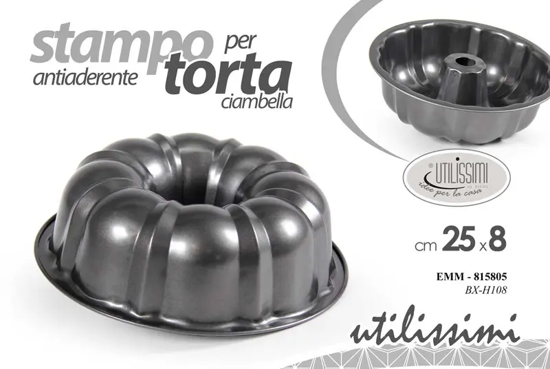 GICOS STAMPO PER TORTA CIAMBELLA CM.25X8