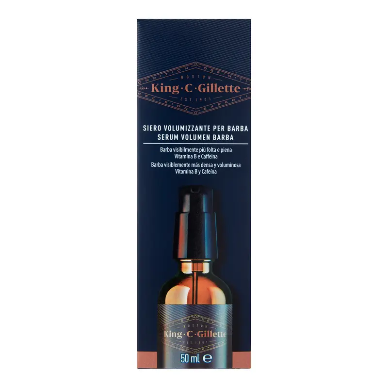 GILLETTE KING C SIERO VOLUMIZZANTE PER BARBA 50ML