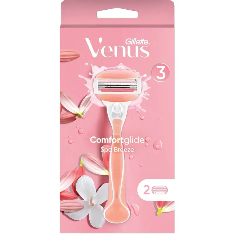 GILLETTE VENUS SPA BREEZE RASOIO + 2 RICAMBI