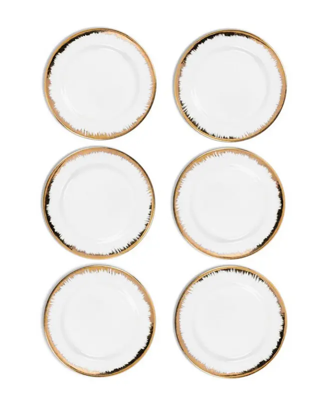 GOLD ECLIPSE DINNER PLATES