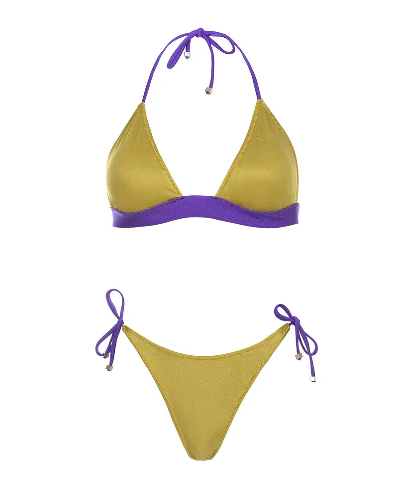 GOLDEN HOUR BIKINI - GOLD