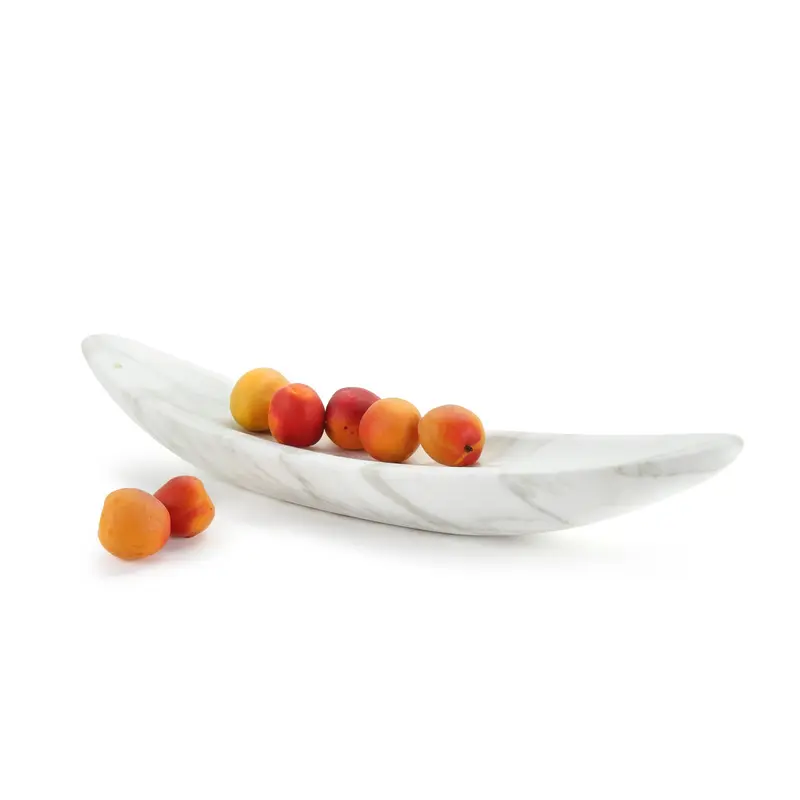Gondola - big elegant bowl in Calacatta marble
