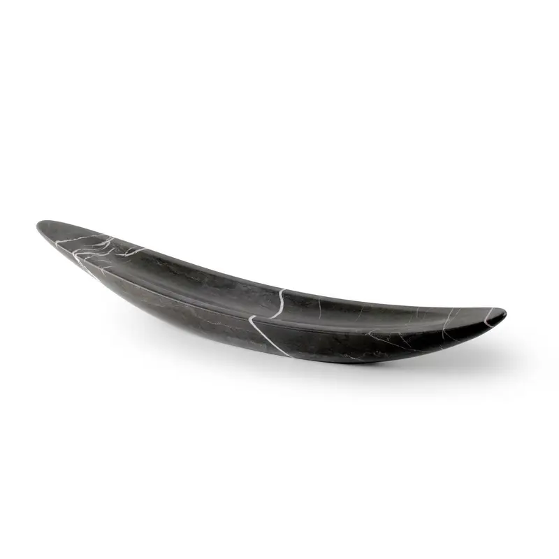 Gondola - medium size elegant bowl in Imperial Grey