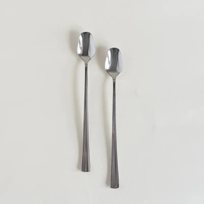 Guy Degrenne Long Drinks Sorbet Spoons | Set of 2