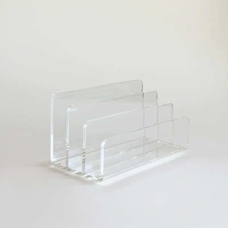 Guzzini Acrylic Letter Holder | 1980s