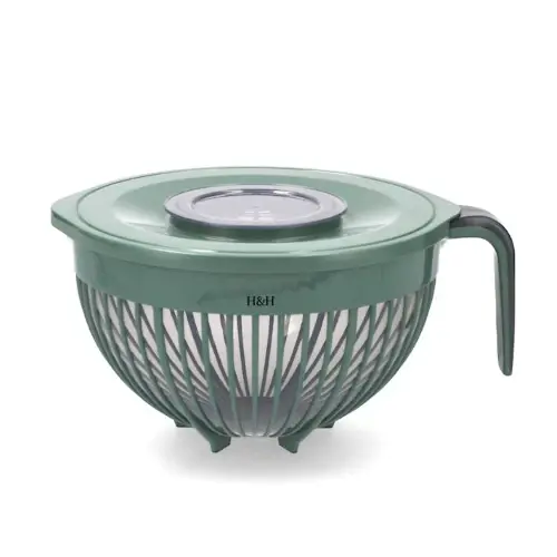 H&H - Mixing bowl in polipropilene verde 3000cc