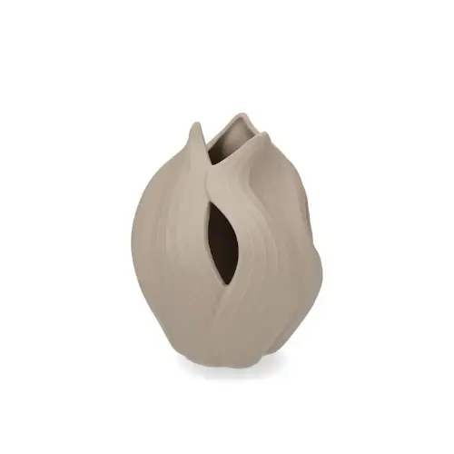 H&H - Vaso Arborea Beige 10,5x13 cm