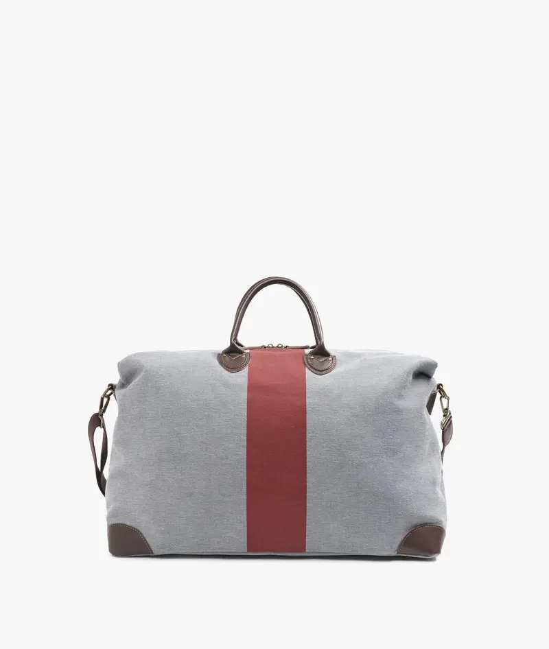 Harvard Stripe Travel Bag