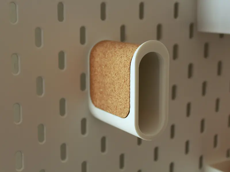Headphone Holder for Pegboard or Wall