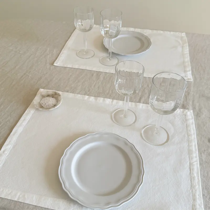 Heavy Cotton Placemats I Set of 2
