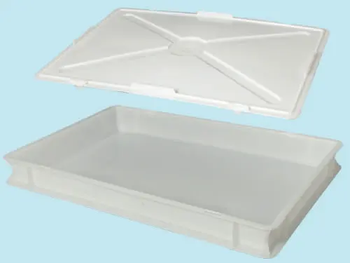 ICS PROFESSIONAL BOX CM.60X40X7 CHIUSA BIANCO SENZA COPERCHIO