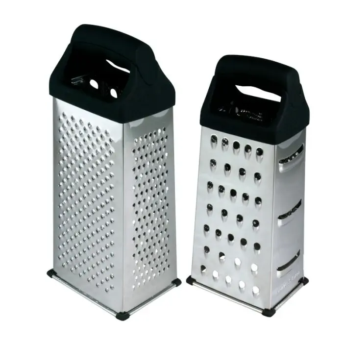 ILSA GRATTUGGIA UNIVERSALE 4 FACCE A TORRE IN ACCIAIO INOX E ABS CM.10,5X8X24