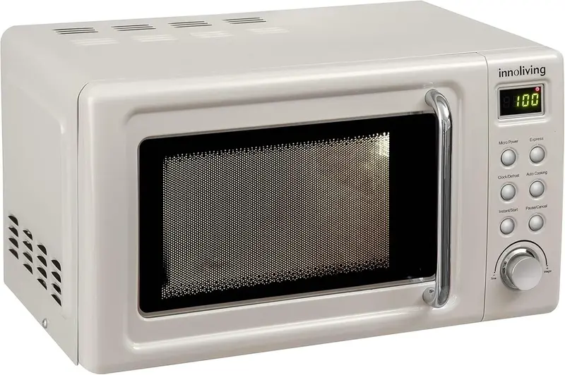 Innoliving Forno a microonde vintage beige