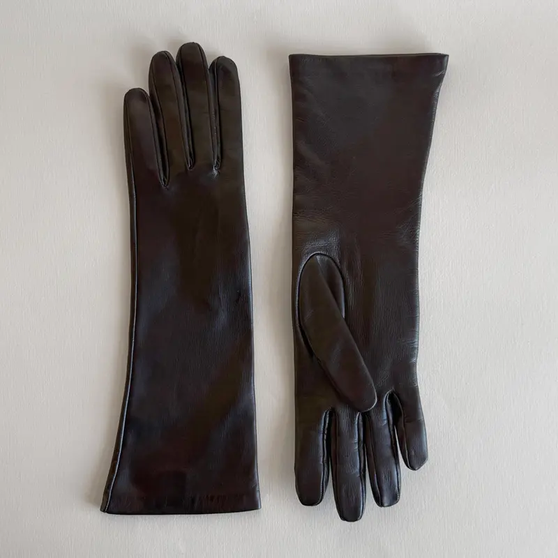 Italian Long Leather Gloves I Made in Tuscany
