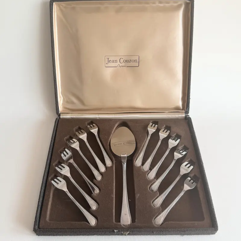 Jean Couzon Cake Set | 13 Pieces · 1970s