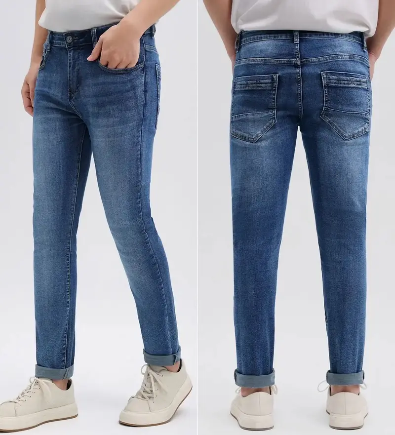 Jeans 3D-jeans regular fit uomo