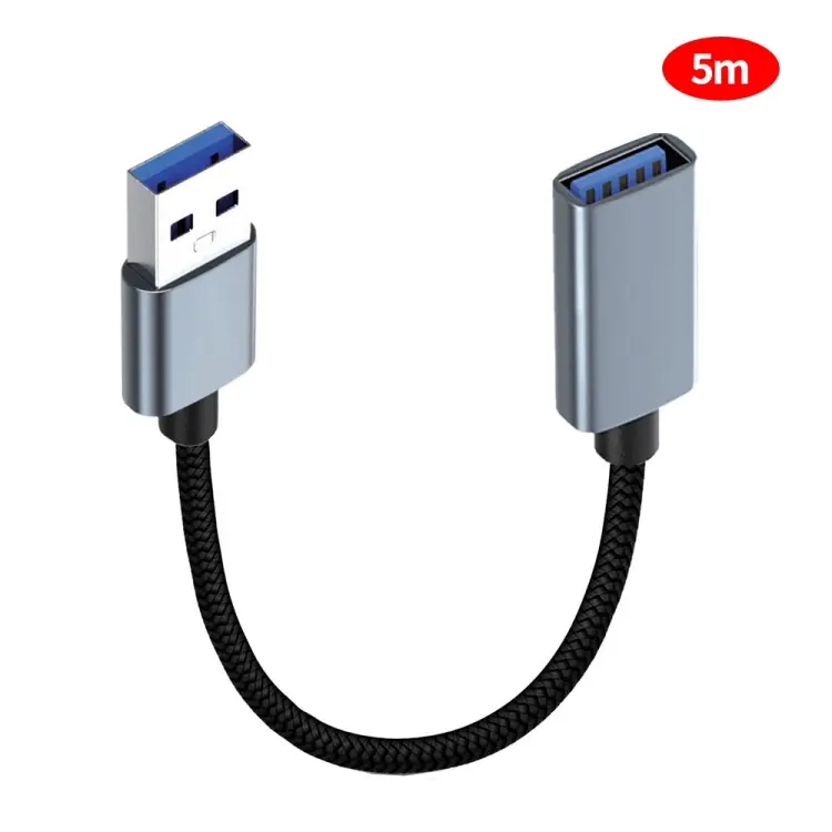 JUNSUNMAY 2A USB 3.0 Male to Female Extension Cord High Speed Charging Data Cable, Length