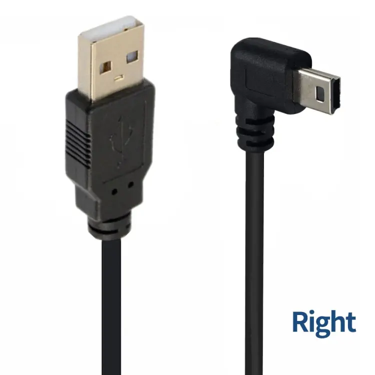 JUNSUNMAY 5 Feet USB A 2.0 to Mini B 5 Pin Charger Cable Cord, Length