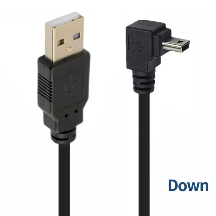 JUNSUNMAY 5 Feet USB A 2.0 to Mini B 5 Pin Charger Cable Cord, Length