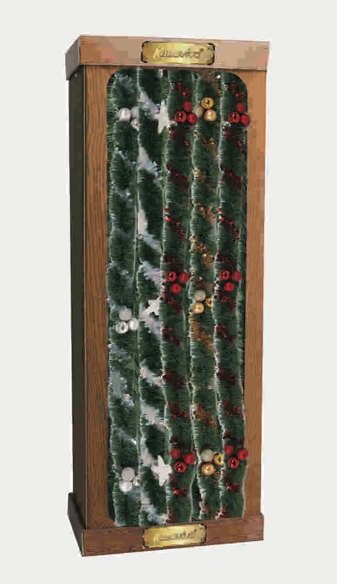KASAVIVA NATALE FILO VERDE SPIRALE MM.80XMT.3 ASSORTITO