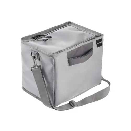 keeper - Organizer termico pieghevole neo in poliestere colore grigio cm 31,5x23x26,5