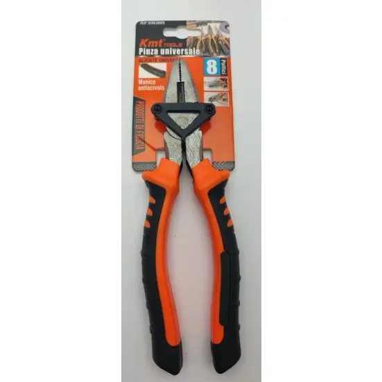KMT TOOLS PINZA UNIVERSALE 200MM MANICO ANTISCIVOLO